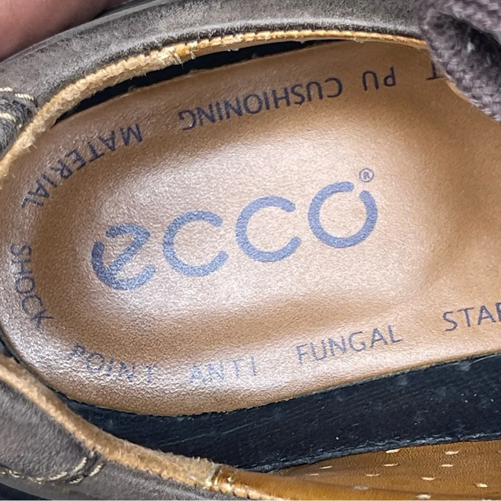 Ecco leather shoes